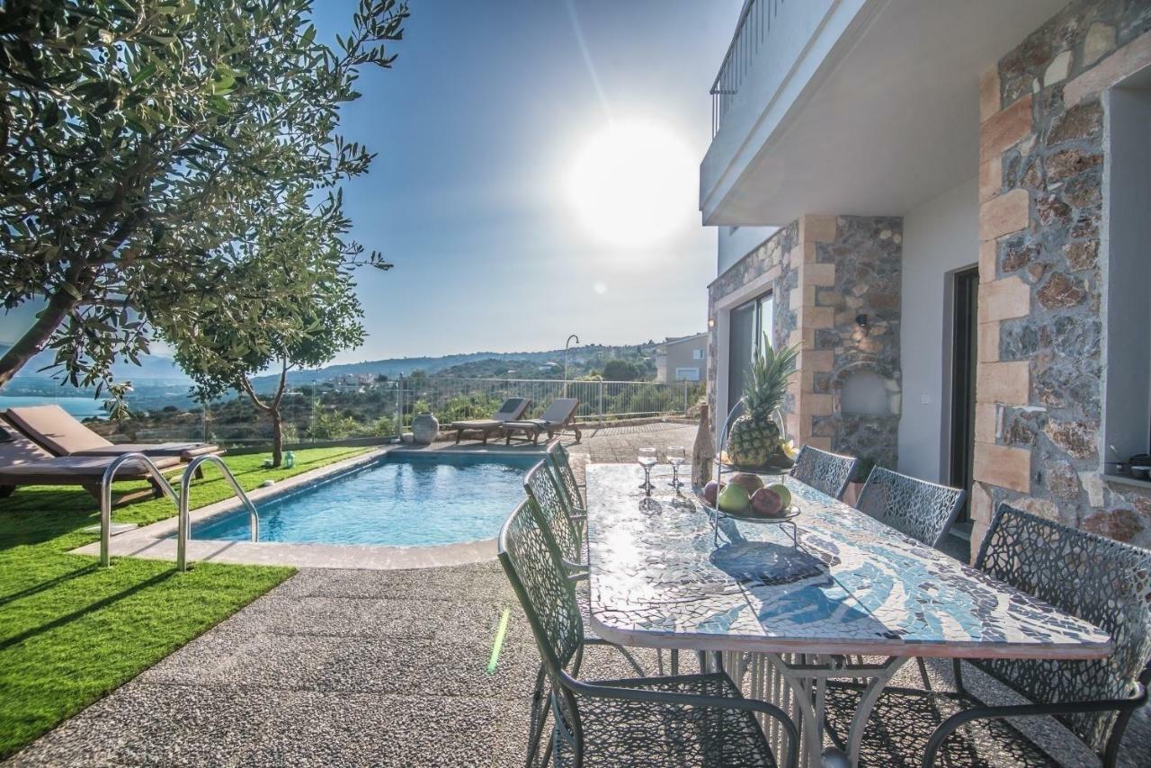 Istros Villas - With Pools, Bbq & Heated Spa Whirlpools, By Thinkvilla Korakiaí المظهر الخارجي الصورة