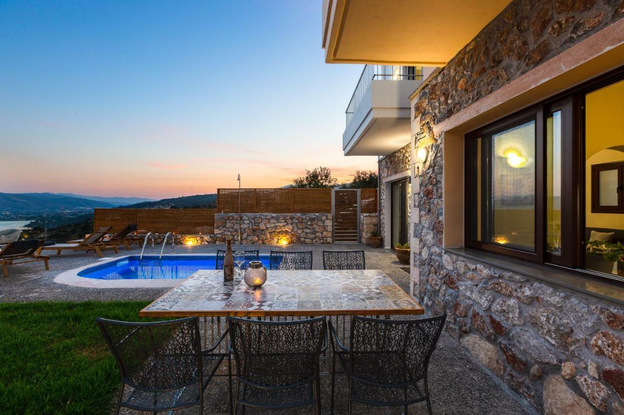 Istros Villas - With Pools, Bbq & Heated Spa Whirlpools, By Thinkvilla Korakiaí المظهر الخارجي الصورة